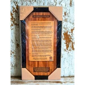 NBA Steiner Sports 13 Original Rules of Basketball Photo Plaque 22"x12" Sealed